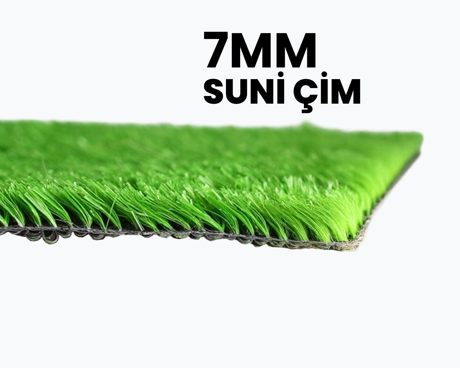 7 mm Suni Çim Halı – Ekonomik ve Pratik Çim Halı – Balkon ve Fuar Çimi - Görsel 2