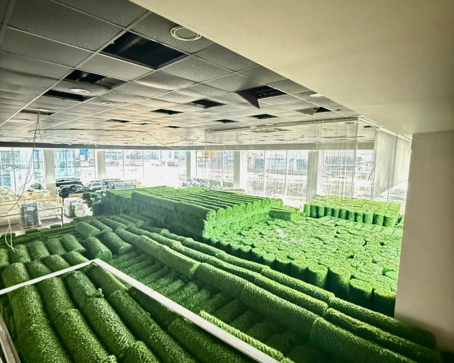Çim Çit – Ultra Green Yeşil – Dekoratif ve UV Korumalı Bahçe Çiti - Görsel 10